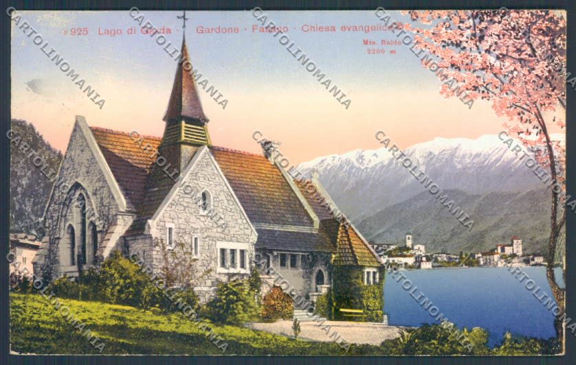 Brescia Gardone Riviera cartolina LQ5567 – fronte