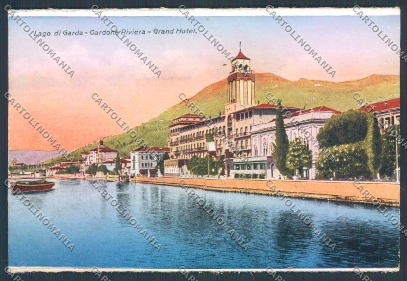 Brescia Gardone Riviera cartolina LQ5574 – fronte