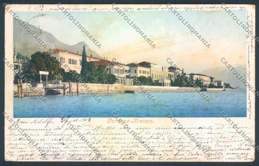 Brescia Gardone Riviera cartolina LQ5575 – fronte