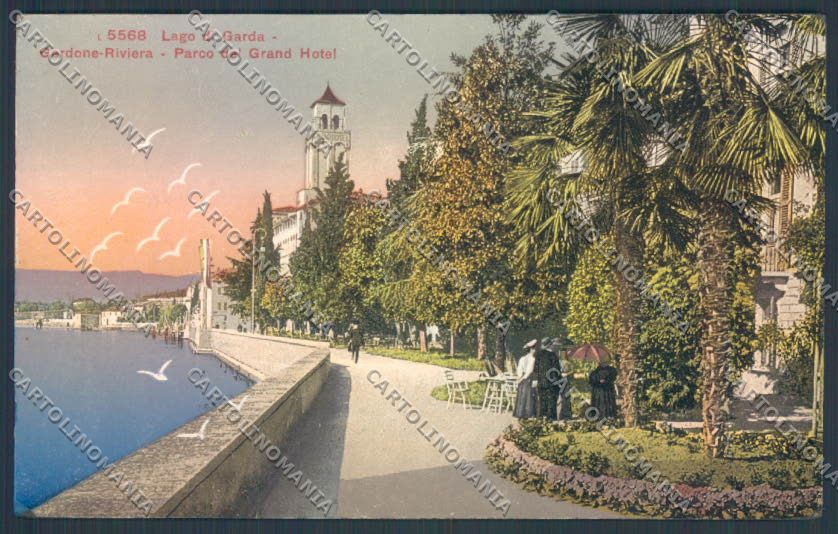 Brescia Gardone Riviera cartolina LQ5583 – fronte