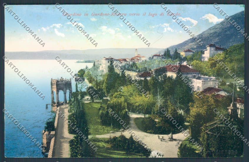 Brescia Gardone Riviera PIEGHINE cartolina LQ5585 – fronte