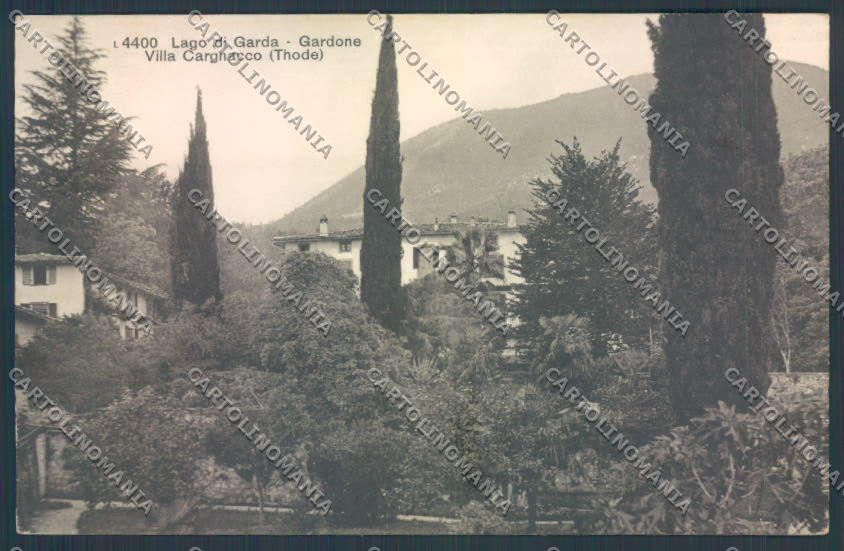 Brescia Gardone Riviera cartolina LQ5590 – fronte
