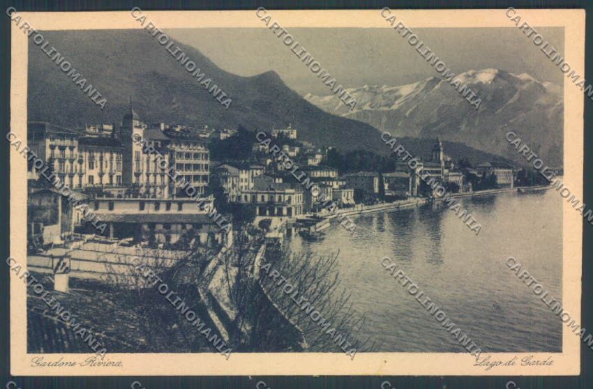 Brescia Gardone Riviera cartolina LQ5591 – fronte