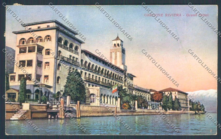 Brescia Gardone Riviera cartolina LQ5596 – fronte