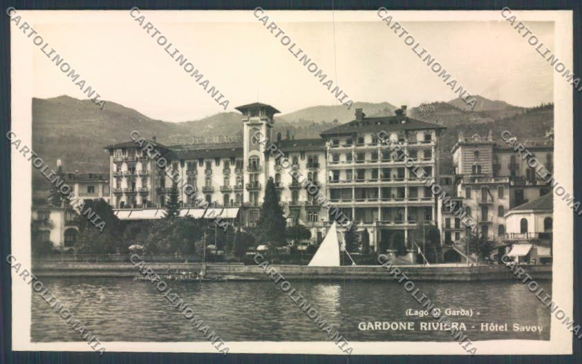 Brescia Gardone Riviera Foto cartolina LQ5603 – fronte