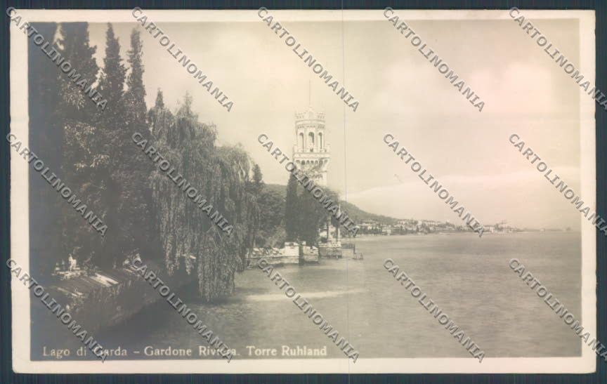 Brescia Gardone Riviera Foto cartolina LQ5607 – fronte