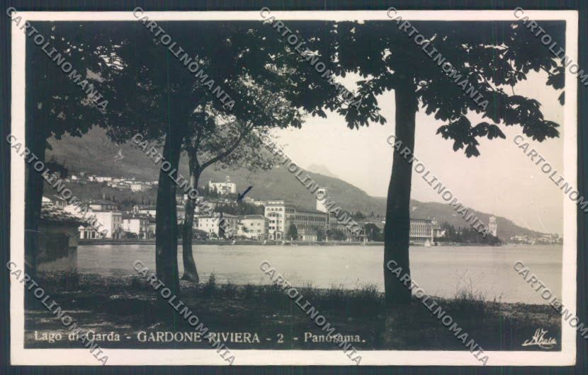 Brescia Gardone Riviera Foto cartolina LQ5608 – fronte