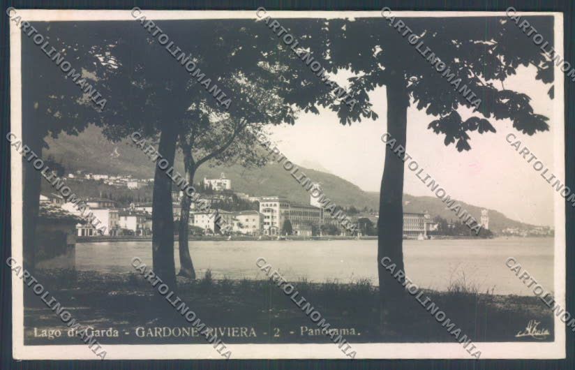 Brescia Gardone Riviera Foto cartolina LQ5611 – fronte