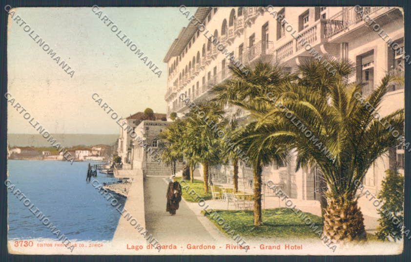 Brescia Gardone Riviera PIEGA cartolina LQ5616 – fronte