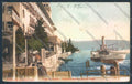 Brescia Gardone Riviera Battello PIEGHINE cartolina LQ5622 – fronte