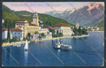 Brescia Gardone Riviera Battello Barca cartolina LQ5625 – fronte
