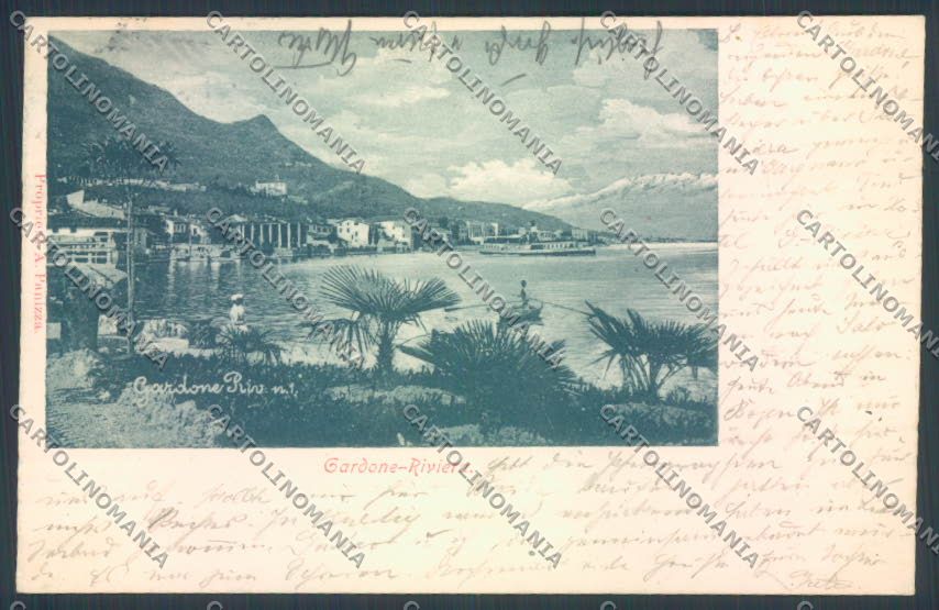 Brescia Gardone Riviera cartolina LQ5637 – fronte