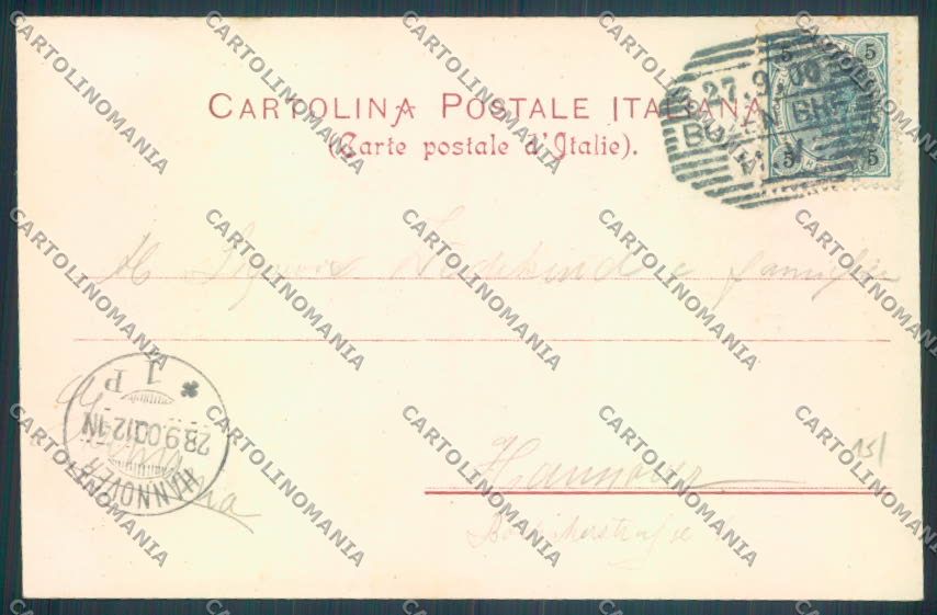 Brescia Gardone Riviera cartolina LQ5637 – retro