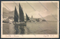Brescia Gardone Riviera Barca cartolina LQ5639 – fronte