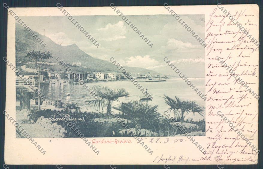Brescia Gardone Riviera cartolina LQ5644 – fronte