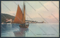 Brescia Gardone Riviera Barca cartolina LQ5654 – fronte