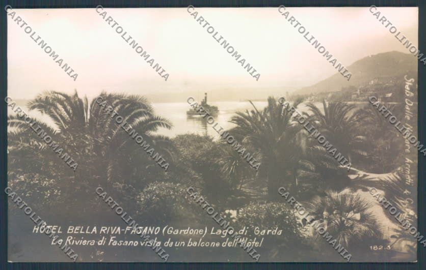 Brescia Fasano Battello Foto cartolina LQ5666 – fronte