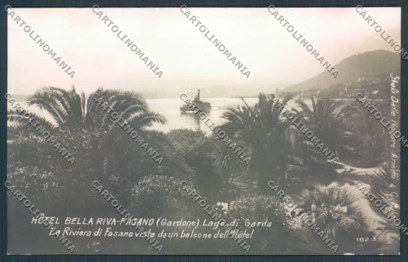 Brescia Fasano Battello Foto cartolina LQ5672 – fronte