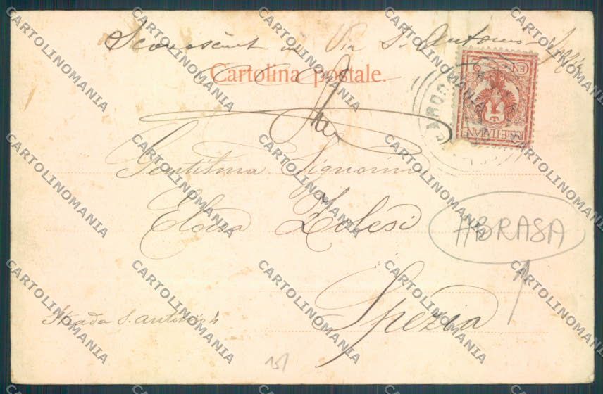 Brescia Fasano ABRASA cartolina LQ5676 – retro