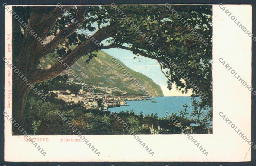 Brescia Gargnano PIEGHINA cartolina LQ5718 – fronte