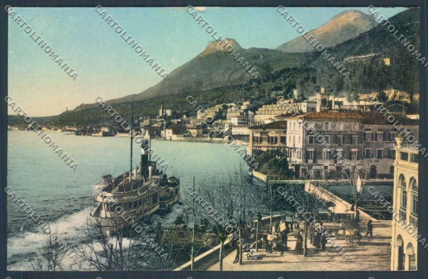 Brescia Gargnano Battello cartolina LQ5720 – fronte
