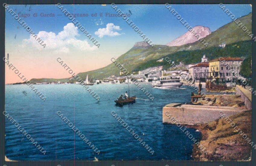 Brescia Gargnano Barca cartolina LQ5728 – fronte