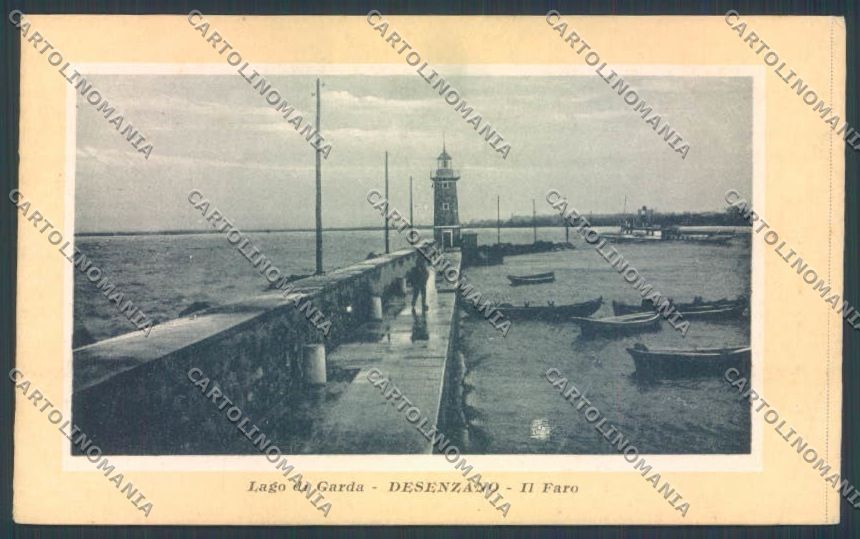Brescia Desenzano Barca cartolina LQ5764 – fronte