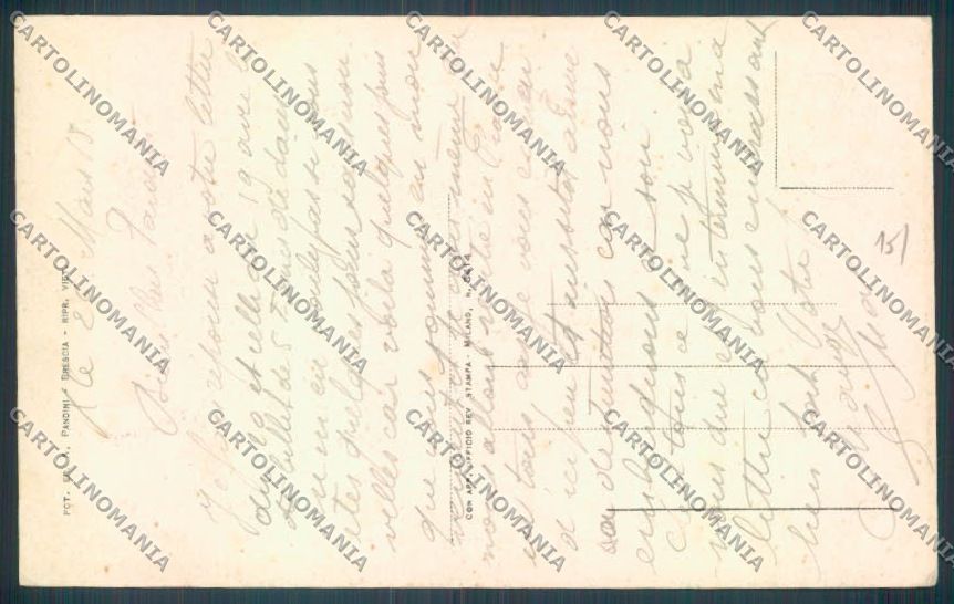 Brescia Desenzano Barca cartolina LQ5764 – retro