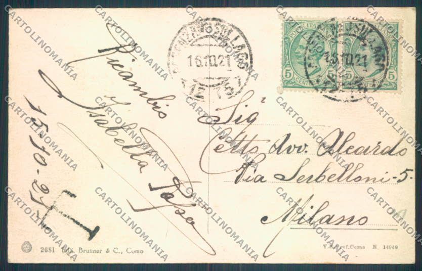 Brescia Desenzano Barca cartolina LQ5768 – retro
