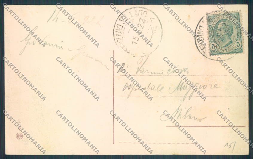 Brescia Desenzano cartolina LQ5773 – retro