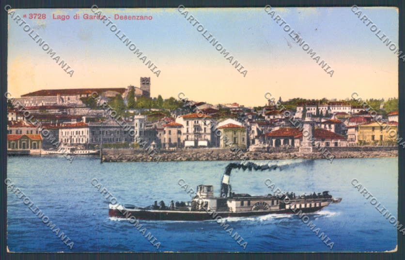 Brescia Desenzano Battello cartolina LQ5779 – fronte