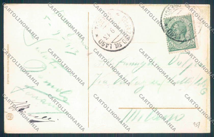 Brescia Desenzano Battello cartolina LQ5779 – retro