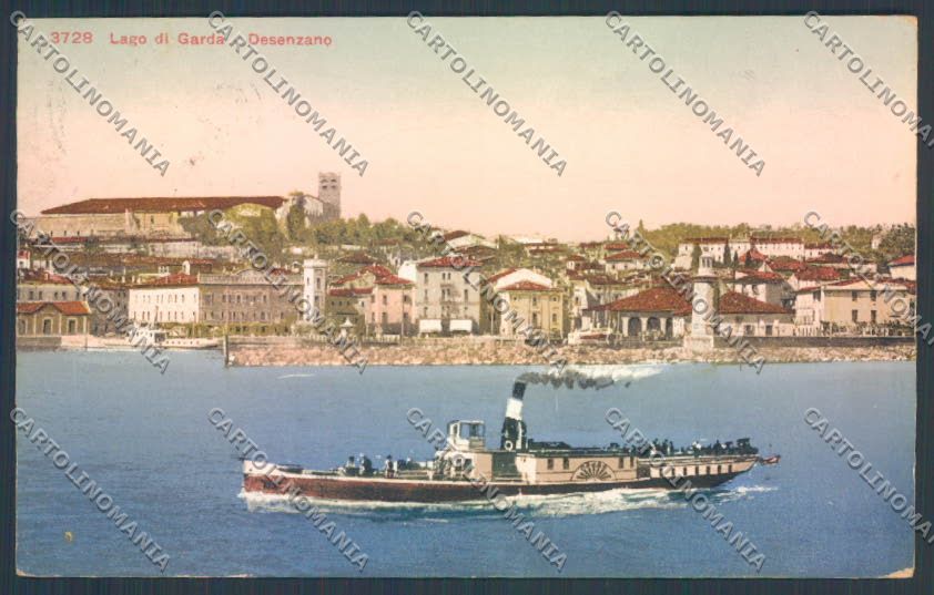 Brescia Desenzano Battello cartolina LQ5781 – fronte
