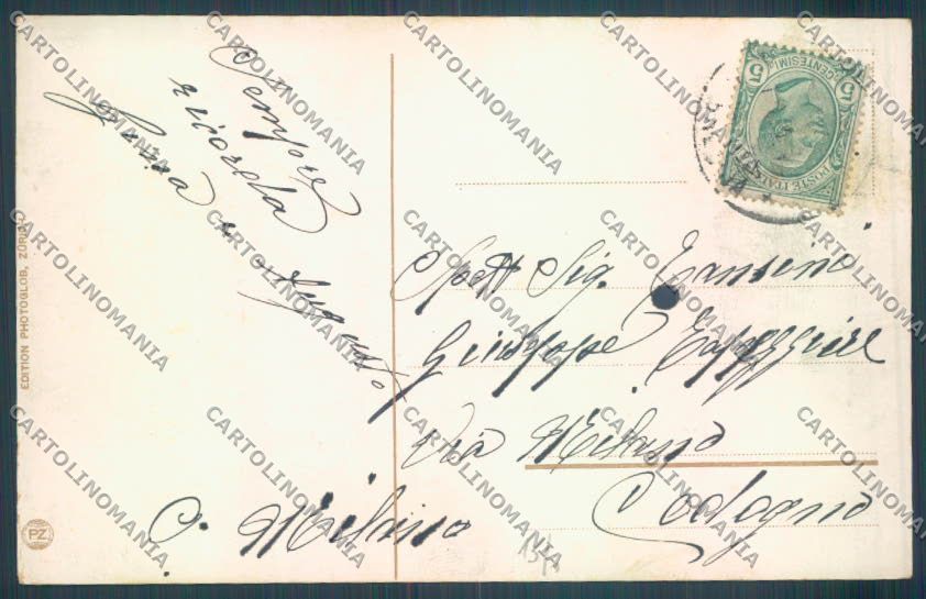 Brescia Desenzano Battello cartolina LQ5781 – retro