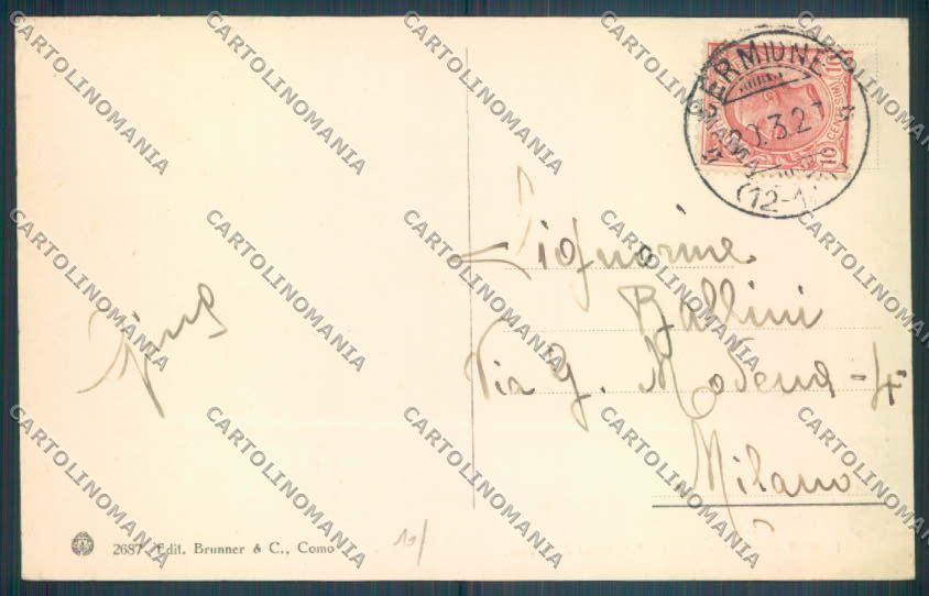 Brescia Sirmione cartolina LQ5801 – retro
