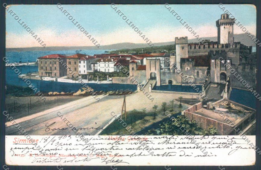 Brescia Sirmione cartolina LQ5809 – fronte