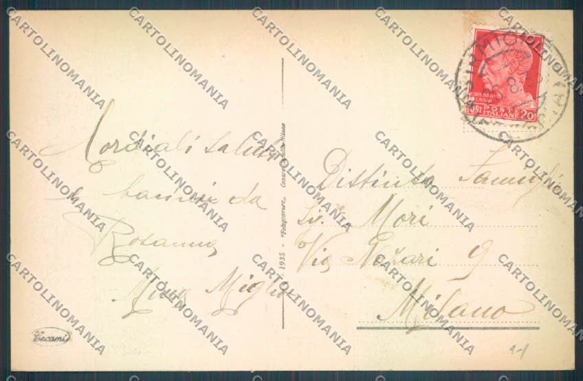 Brescia Sirmione cartolina LQ5816 – retro