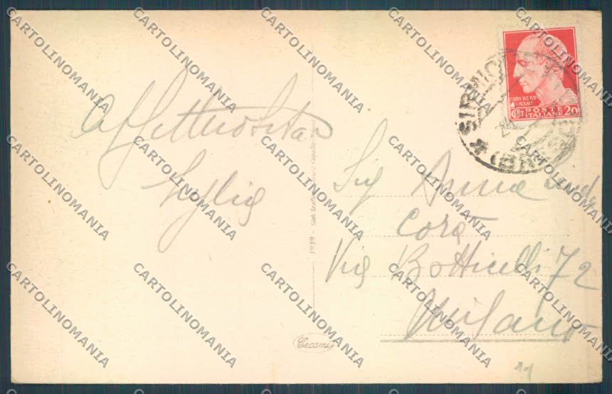 Brescia Sirmione cartolina LQ5818 – retro