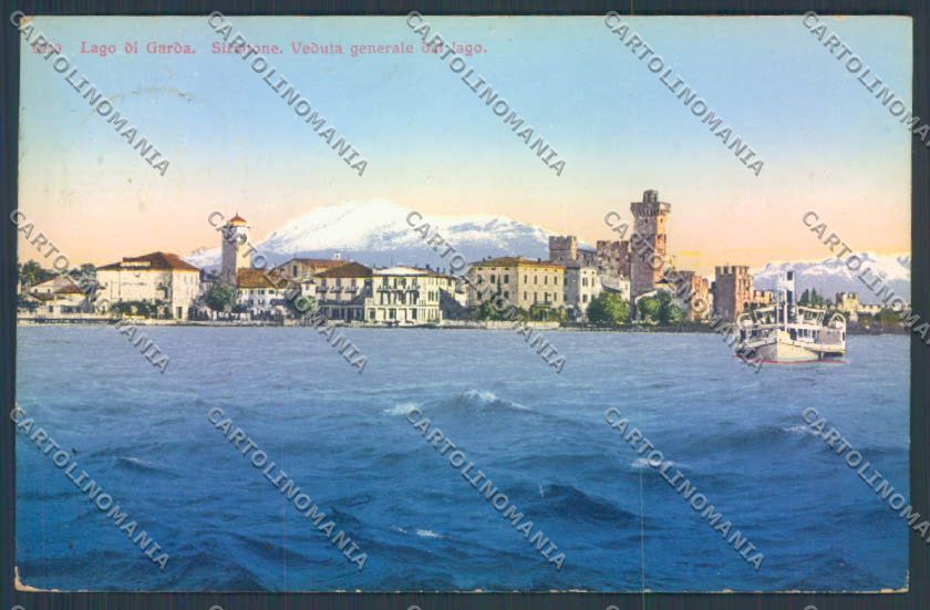 Brescia Sirmione Battello cartolina LQ5829 – fronte