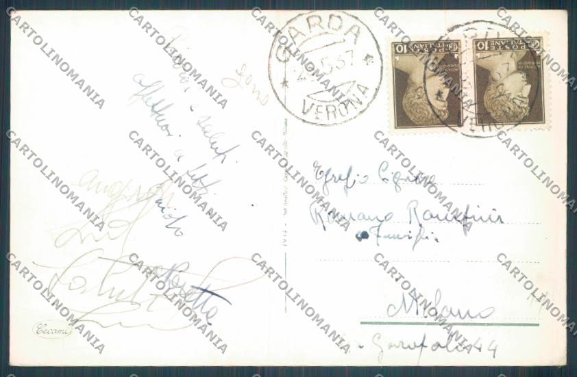 Brescia Sirmione cartolina LQ5830 – retro
