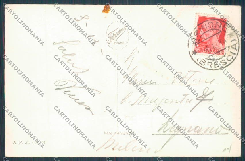 Brescia Sirmione Foto cartolina LQ5833 – retro