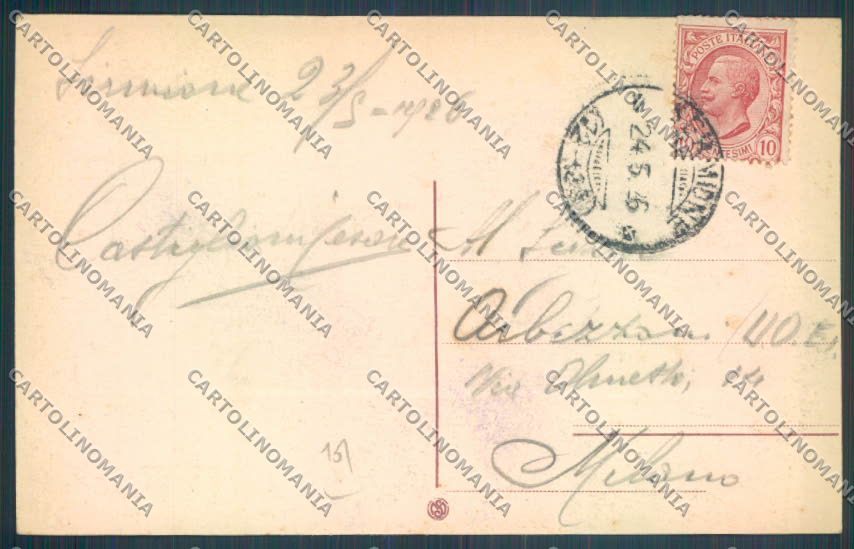 Brescia Sirmione cartolina LQ5856 – retro