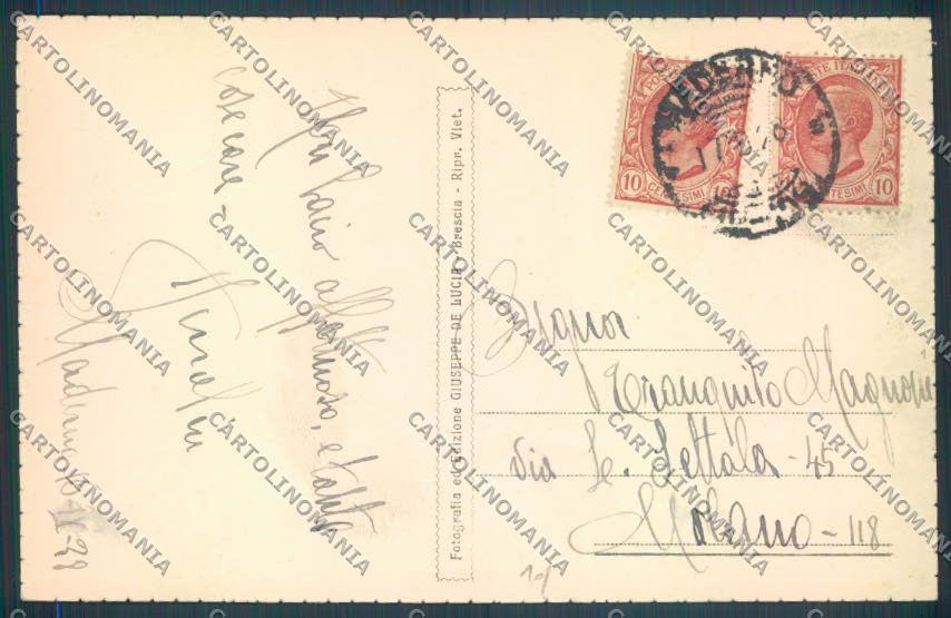 Brescia Toscolano Maderno cartolina LQ5874 – retro