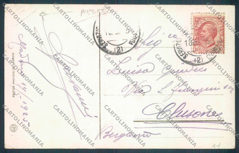 Brescia Toscolano Maderno Battello PIEGHE cartolina LQ5883 – retro