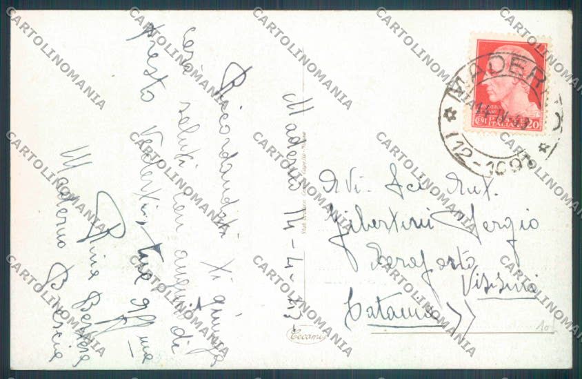 Brescia Toscolano Maderno Barca cartolina LQ5885 – retro
