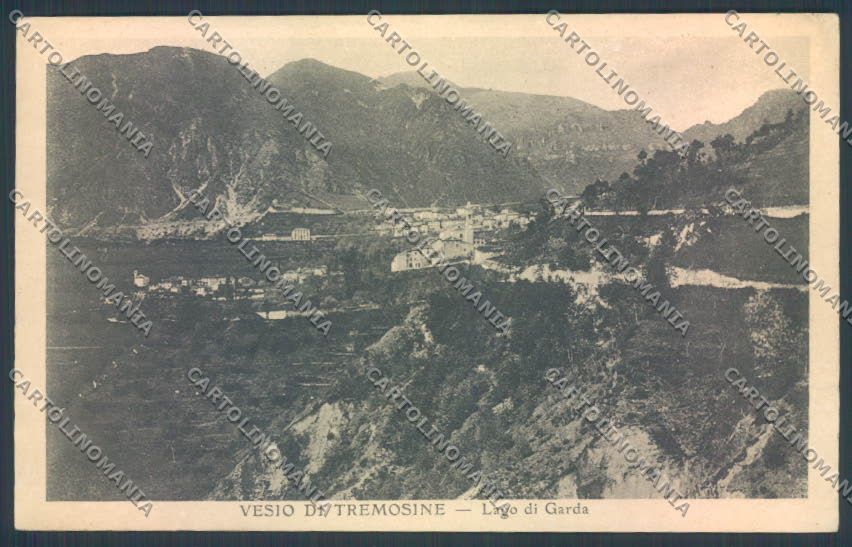 Brescia Tremosine Vesio cartolina LQ5931 – fronte