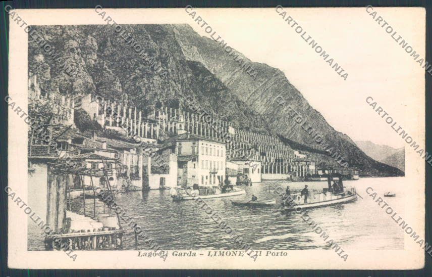 Brescia Limone Battello cartolina LQ5956 – fronte