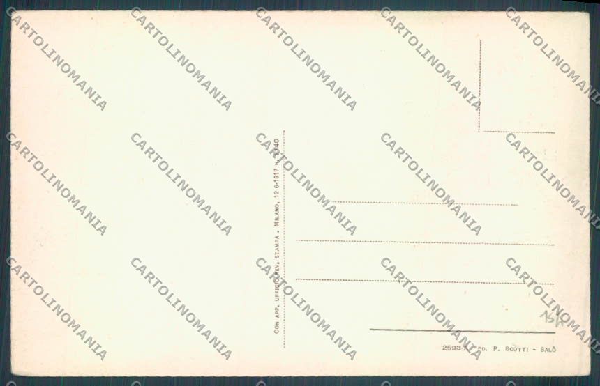Brescia Limone Battello cartolina LQ5956 – retro