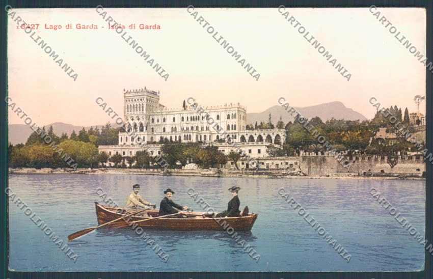 Brescia San Felice del Benaco Isola del Garda cartolina LQ5972 – fronte