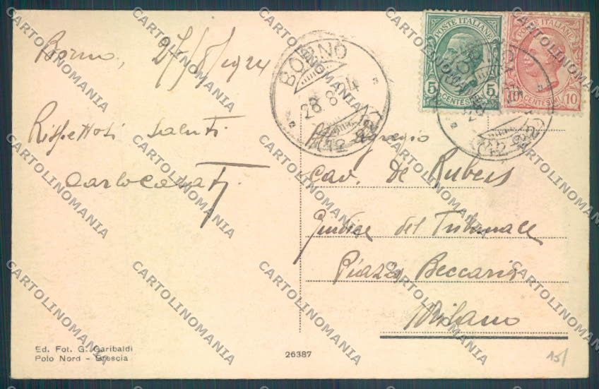 Brescia Borno cartolina LQ6020 – retro